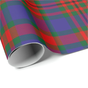 Papel De Presente Clan Carnegie Tartan