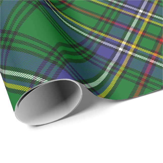 Papel De Presente Clan Cockburn Tartan (Ponta do rolo)