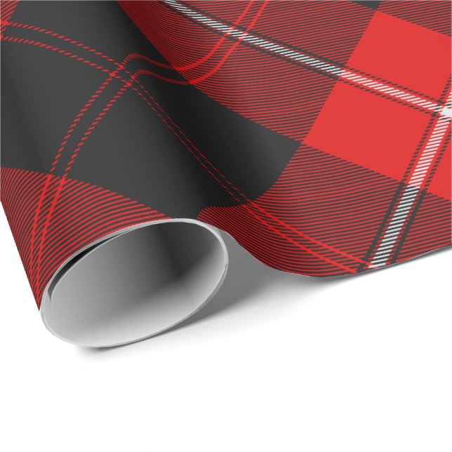 Papel De Presente Clan Cunningham Tartan (Ponta do rolo)