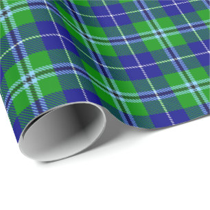 Papel De Presente Clan Douglas Tartan