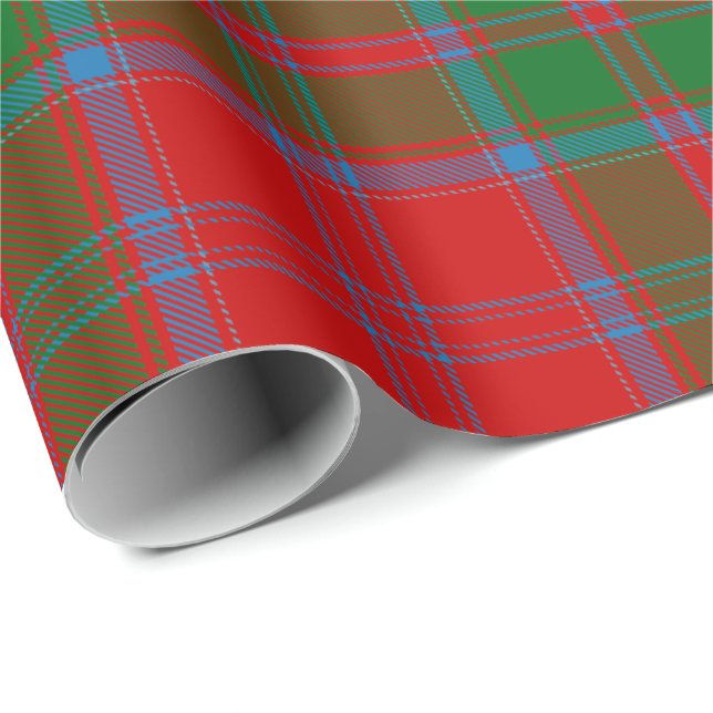 Papel De Presente Clan Drummond Tartan (Ponta do rolo)