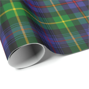 Papel De Presente Clan Farquharson Tartan Wrapping Paper