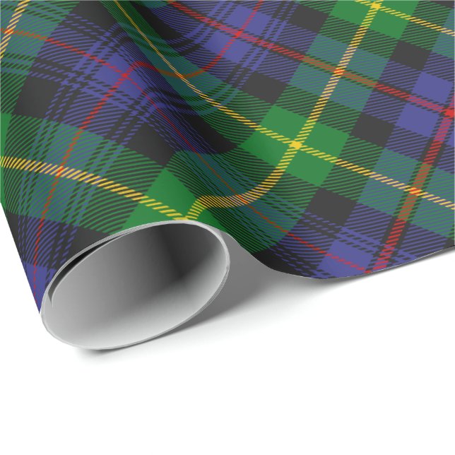 Papel De Presente Clan Farquharson Tartan Wrapping Paper (Ponta do rolo)
