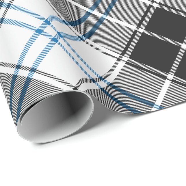 Papel De Presente Clan Forbes Vestido Tartan (Ponta do rolo)
