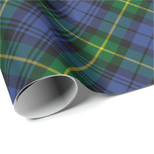 Papel De Presente Clan Gordon Tartan Wrapping Paper
