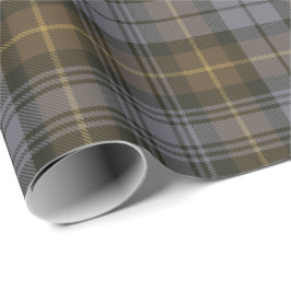 Papel De Presente Clan Gordon Weathered Tartan Wrapping Paper