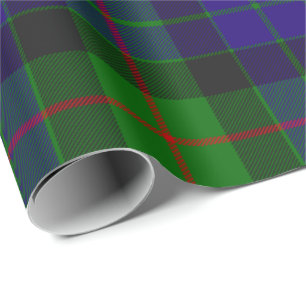 Papel De Presente Clan Gunn Tartan Wrapping Paper