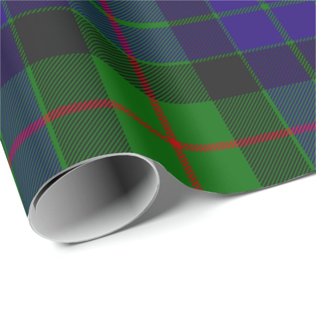 Papel De Presente Clan Gunn Tartan Wrapping Paper (Ponta do rolo)