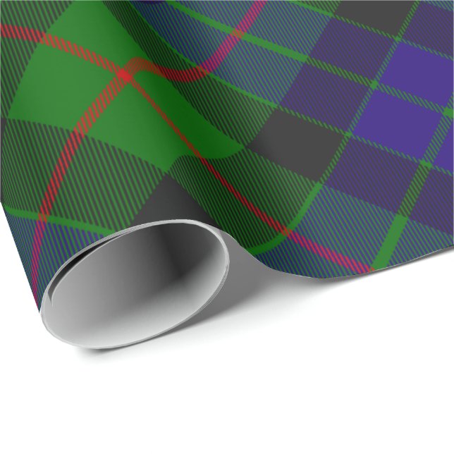 Papel De Presente Clan Gunn Tartan Wrapping Paper (Ponta do rolo)