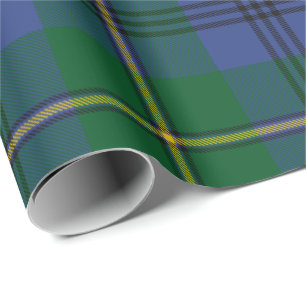 Papel De Presente Clan Johnston Tartan Wrapping Paper