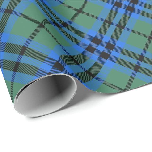 Papel De Presente Clan Keith Tartan (Ponta do rolo)