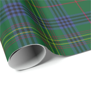 Papel De Presente Clan Kennedy Tartan