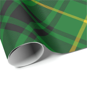 Papel De Presente Clan MacArthur Tartan