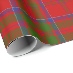 Papel De Presente Clan MacDonald do Keppoch Tartan Wrapping Paper