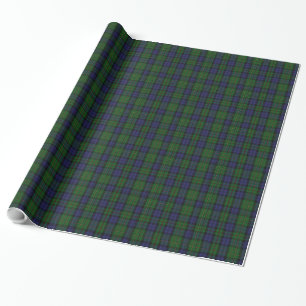 Papel De Presente Clan MacEwen Tartan Xadrez Wrapping Paper