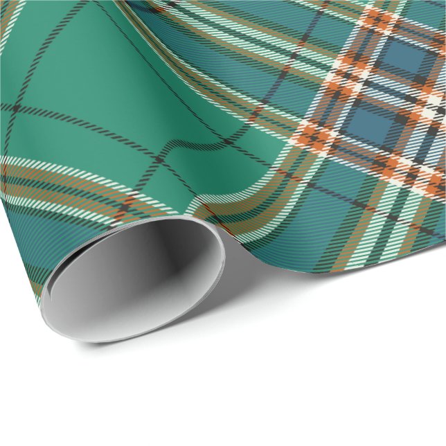 Papel De Presente Clan MacFarlane Caça Antigo Tartan (Ponta do rolo)