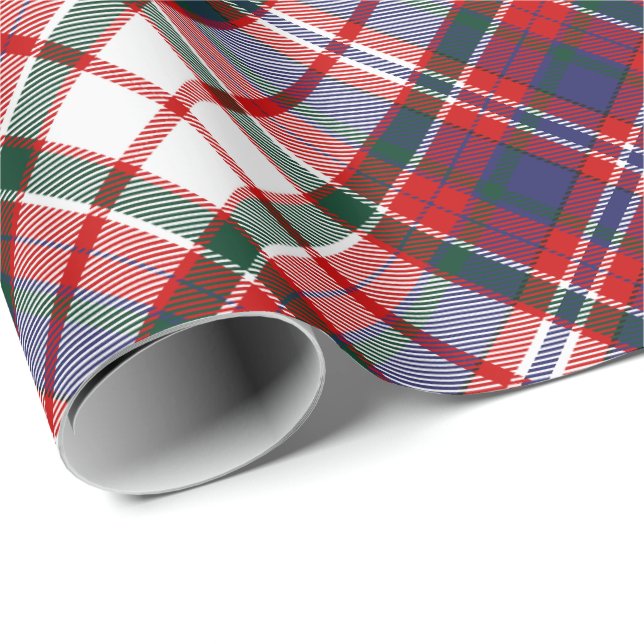Papel De Presente Clan MacFarlane Dress Tartan (Ponta do rolo)