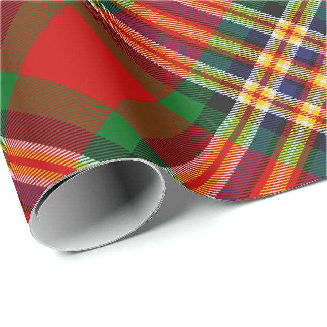 Papel De Presente Clan MacGill Tartan Wrapping Paper (Ponta do rolo)