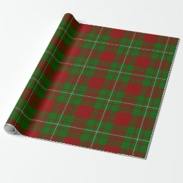 Papel De Presente Clan MacGregor Tartan