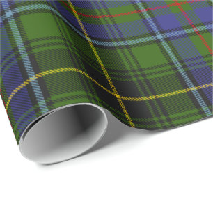 Papel De Presente Clan MacInnes Tartan