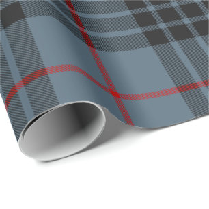 Papel De Presente Clan MacKay Blue Tartan