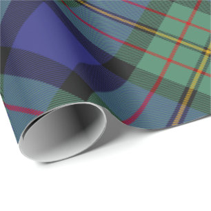 Papel De Presente Clan MacLaren Tartan Rotated