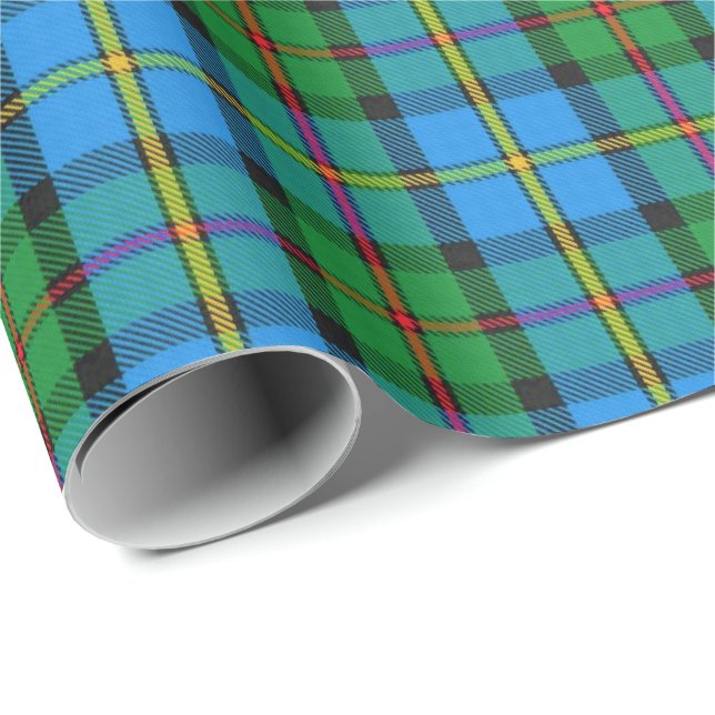Papel De Presente Clan MacLeod do Harris Scottish Tartan (Ponta do rolo)