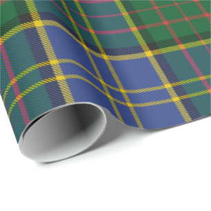 Papel De Presente Clan MacMillan caçando Tartan