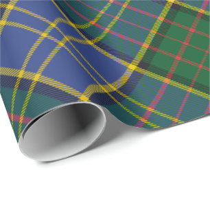 Papel De Presente Clan MacMillan caçando Tartan