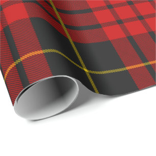 Papel De Presente Clan MacQueen Tartan
