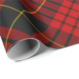 Papel De Presente Clan MacQueen Tartan