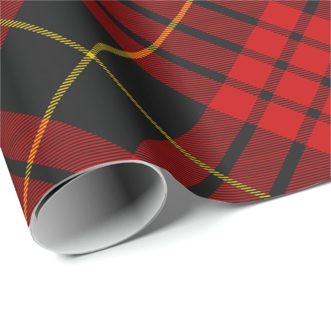 Papel De Presente Clan MacQueen Tartan (Ponta do rolo)