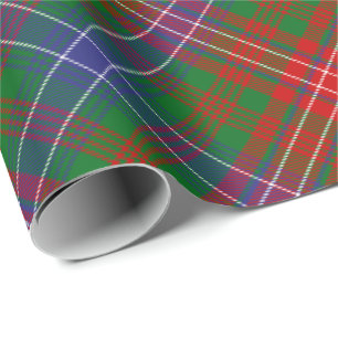 Papel De Presente Clan Wilson Modern Tartan