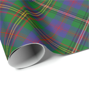 Papel De Presente Clan Wood Tartan