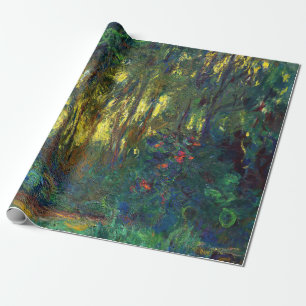 Papel De Presente Claude Monet - Canto de um Pond com Lírios