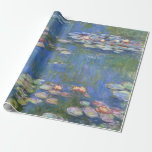 Papel De Presente Claude Monet // Lírios De Água<br><div class="desc">Water Lily é uma série de aproximadamente 250 pinturas de óleo pelo impressionista francês Claude Monet (1840-1926). As pinturas retratam o jardim floral de Monet em Giverny e foram o principal foco da produção artística de Monet nos últimos 30 anos de sua vida.</div>