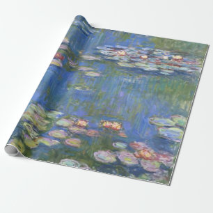 Papel De Presente Claude Monet // Lírios De Água