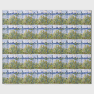 Papel De Presente Claude Monet. Margens do Sena, Vétheuil
