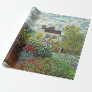 Papel De Presente Claude Monet - O Jardim do Artista em Argenteuil