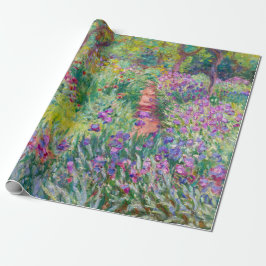 Papel De Presente Claude Monet - O Jardim Íris de Giverny