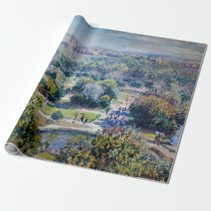 Papel De Presente Claude Monet - Os Jardins das Tulherias