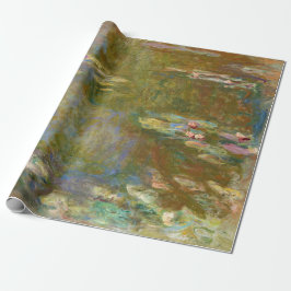 Papel De Presente Claude Monet - Water Lily Pond 1917