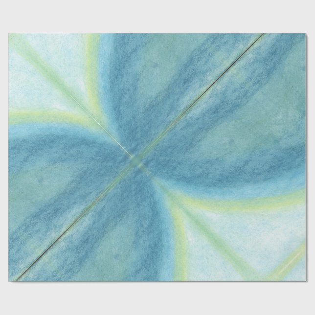 Papel De Presente Cloudburst (Aberto)