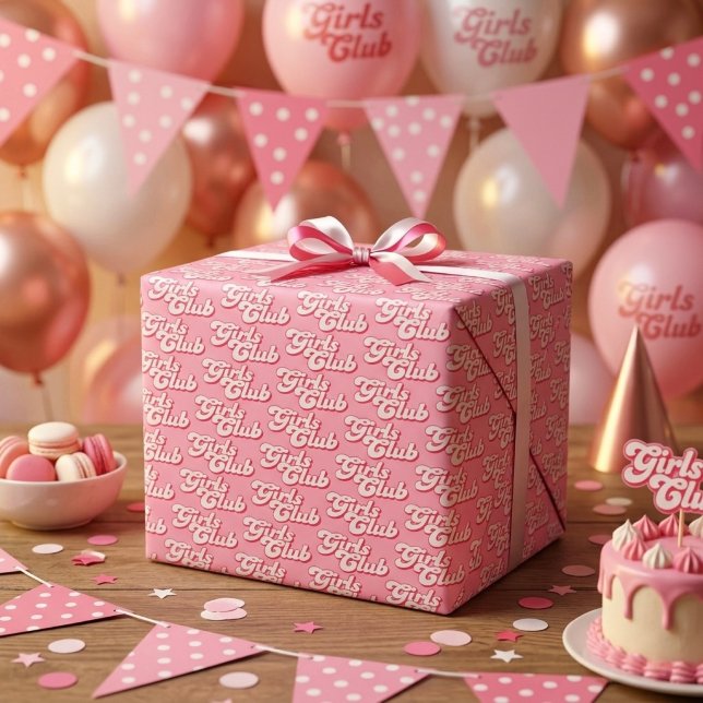 Papel De Presente Clube das Meninas (Criador carregado)