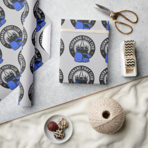 Papel De Presente Clube de Luta de Artes Marciais Mistas Mistas Pers