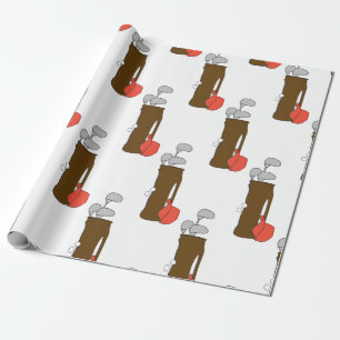 Papel De Presente Clubes de golfe