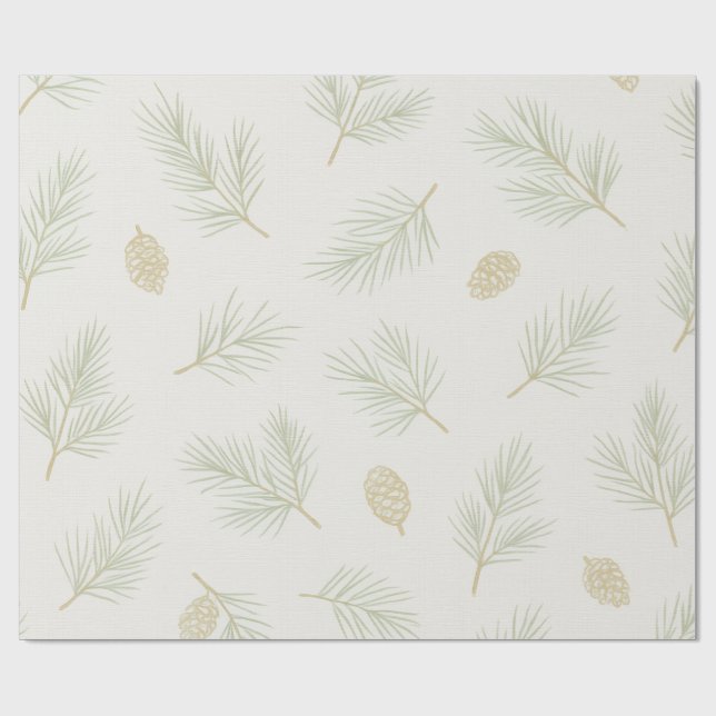 Papel De Presente Coastal Pines (Aberto)