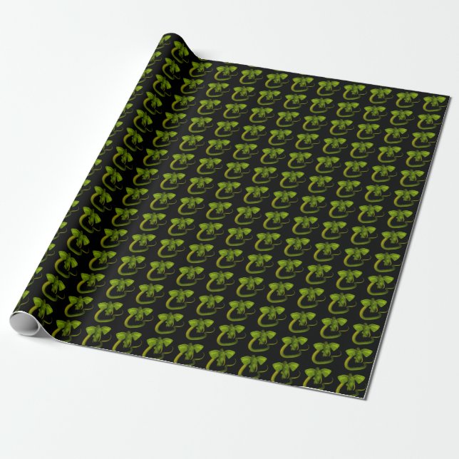 Papel De Presente Cobra Híbrido de elefante cômico (Desenrolado)