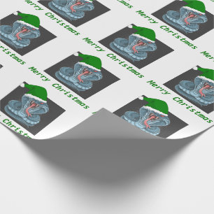 Papel De Presente Cobra Natal