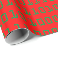 código binário do computador Natal-temático